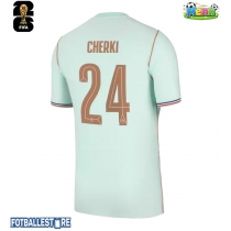Frankrike Rayan Cherki #24 Bortedrakt VM 2026 Kortermet